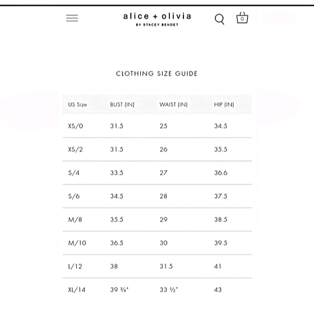 Alice + Olivia Jenara Cap Sleeve Bodysuit Size Small NWT - Picture 12 of 13
